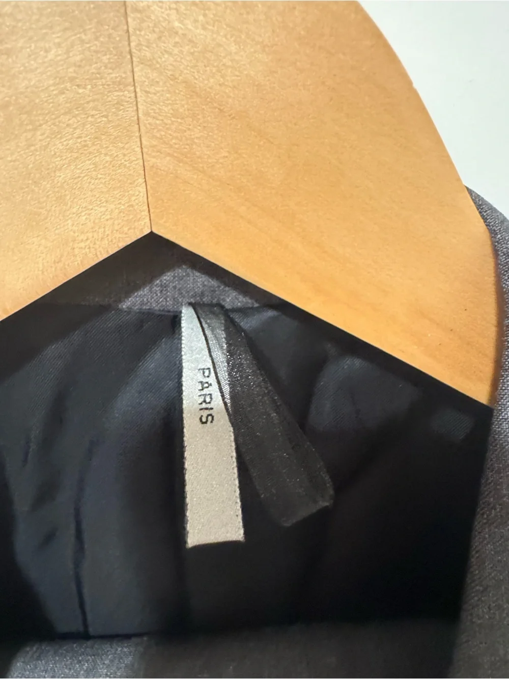 Dior Men's Gray Two-Piece Suit JACKET 48, TROUSERS 50.